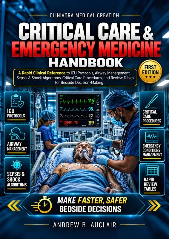 Critical Care & Emergency Medicine Handbook – Andrew B. Auclair – boek cover