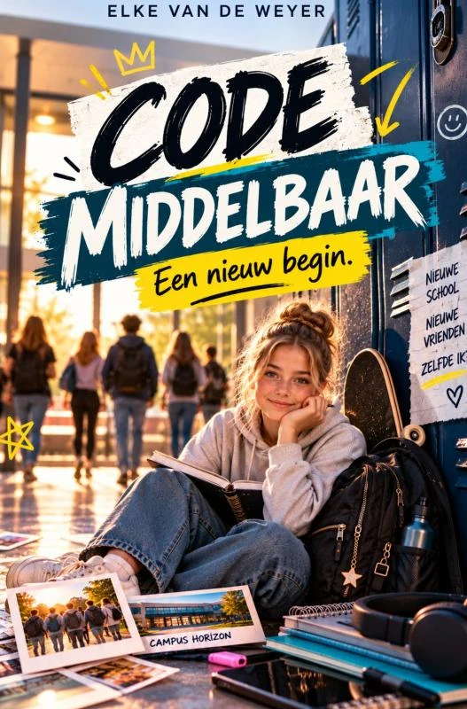 Code Middelbaar – Elke Van de Weyer – boek cover