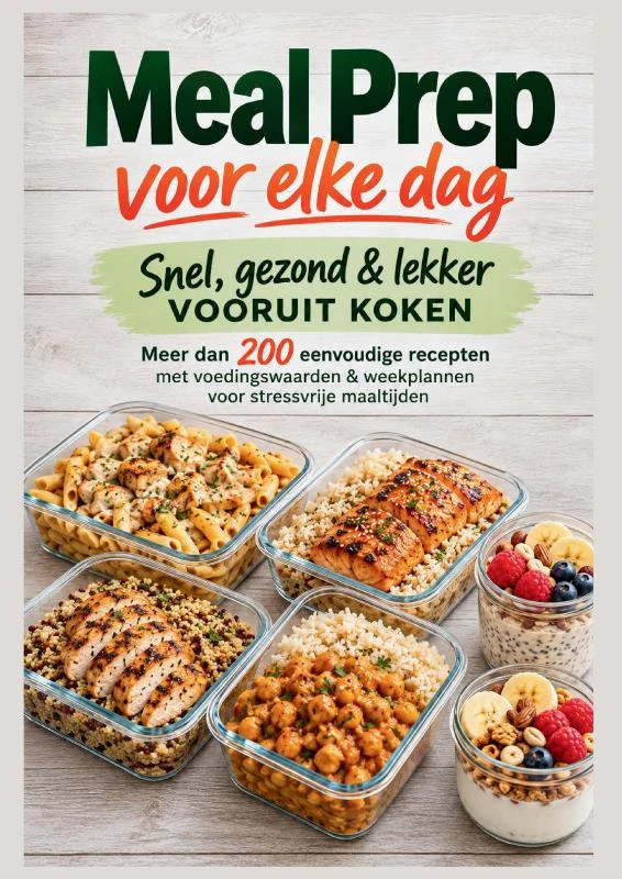 Meal Prep voor elke dag ¿ Snel, gezond & lekker vooruit koken – Selina Feinschmecker – boek cover