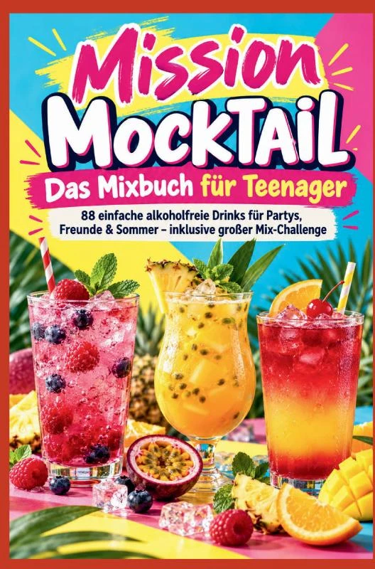 Mission Mocktail ¿ Das Mixbuch für Teenager – Birgit Sonnfeld – boek cover