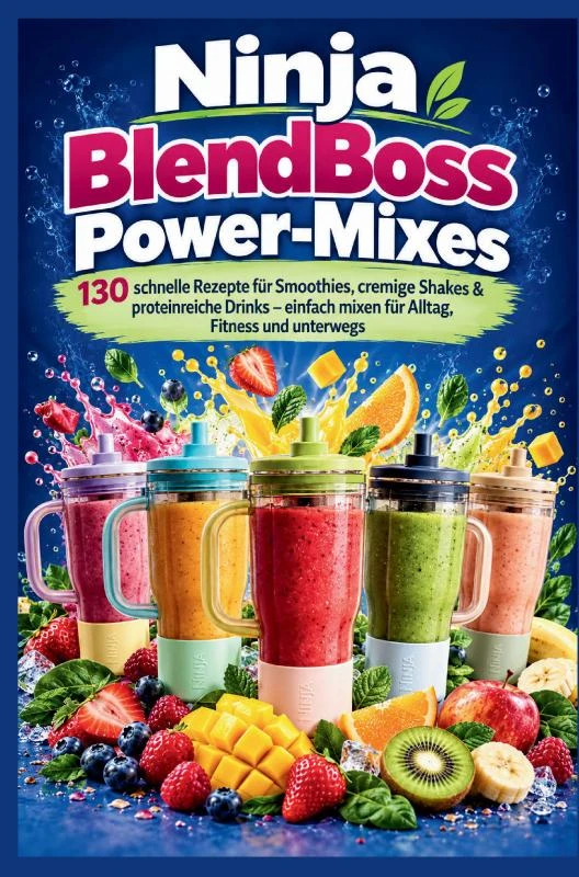 Ninja BlendBoss Power-Mixes – Laura Körner – boek cover