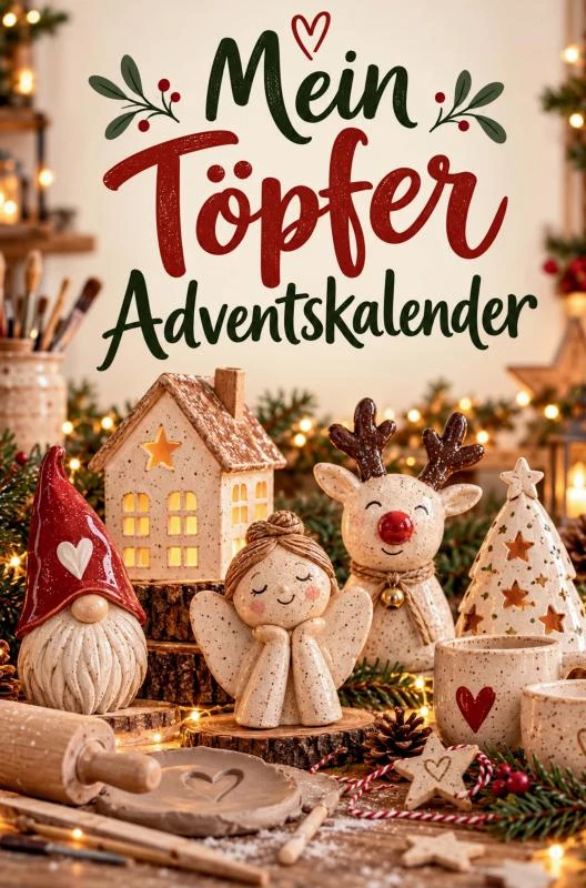 Mein Töpfer Adventskalender – Enna Claussen – boek cover