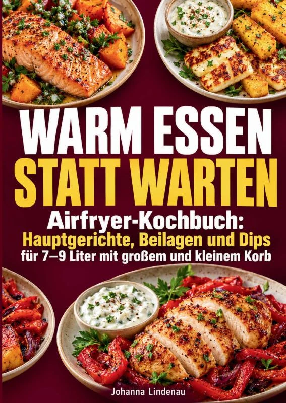 Warm essen statt warten – Johanna Lindenau – boek cover