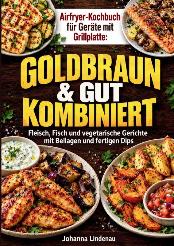Goldbraun & gut kombiniert – Johanna Lindenau – boek cover