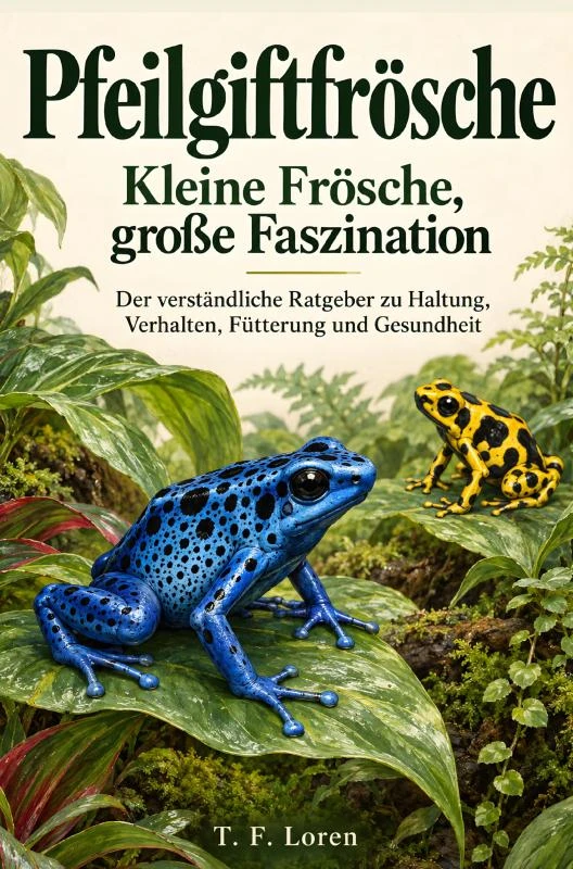 Pfeilgiftfrösche ¿ Kleine Frösche, große Faszination – T. F. Loren – boek cover
