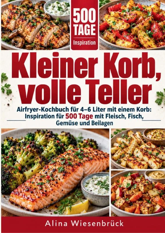 Kleiner Korb, volle Teller – Alina Wiesenbrück – boek cover