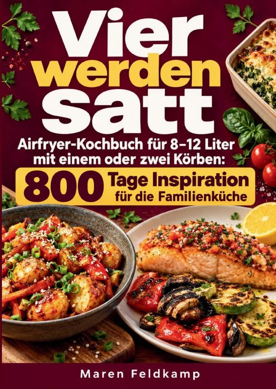 Vier werden satt – Maren Feldkamp – boek cover