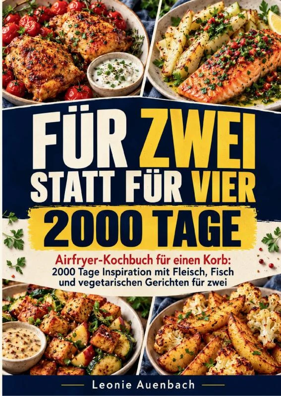 Für zwei statt für vier – Leonie Auenbach – boek cover