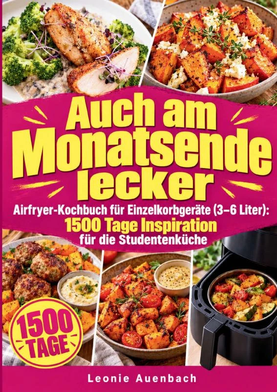 Auch am Monatsende lecker – Leonie Auenbach – boek cover