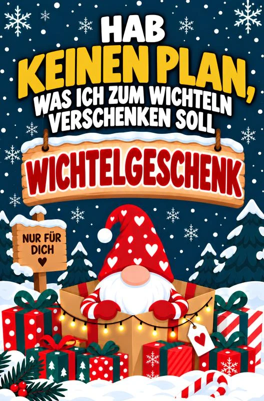 Wichtelgeschenk - hab keinen Plan, was ich zum Wichteln verschenken soll – Offline Oase – boek cover