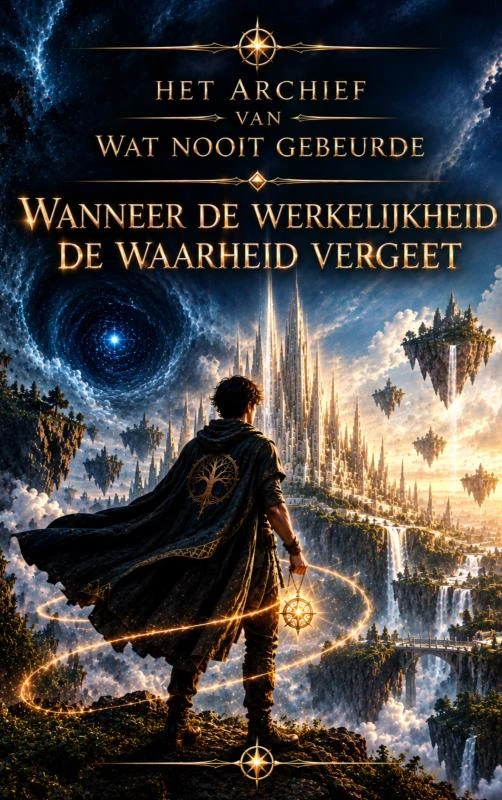 Het archief van wat nooit gebeurde – Cedric Van De Voorde – boek cover