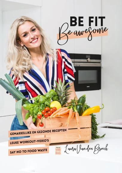 Be fit, be awesome – Laura Van den Broeck – boek cover