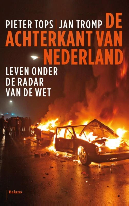 De achterkant van Nederland – Pieter Tops – boek cover