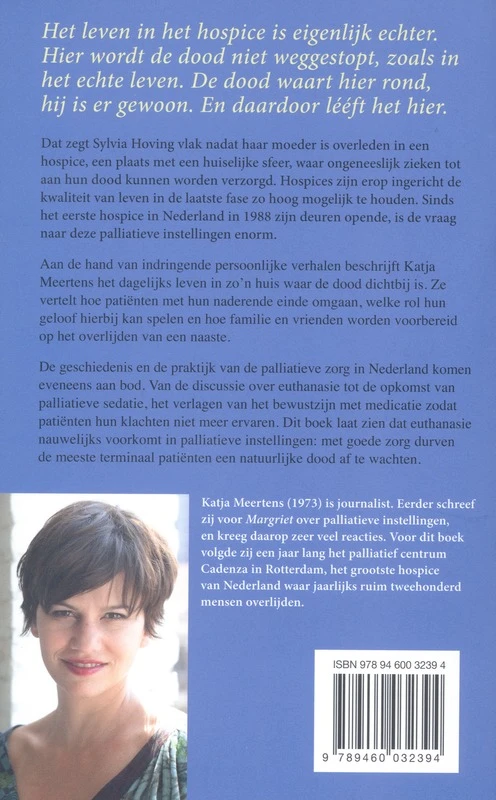 De meeste mensen gaan hier dood – Katja Meertens – boek cover