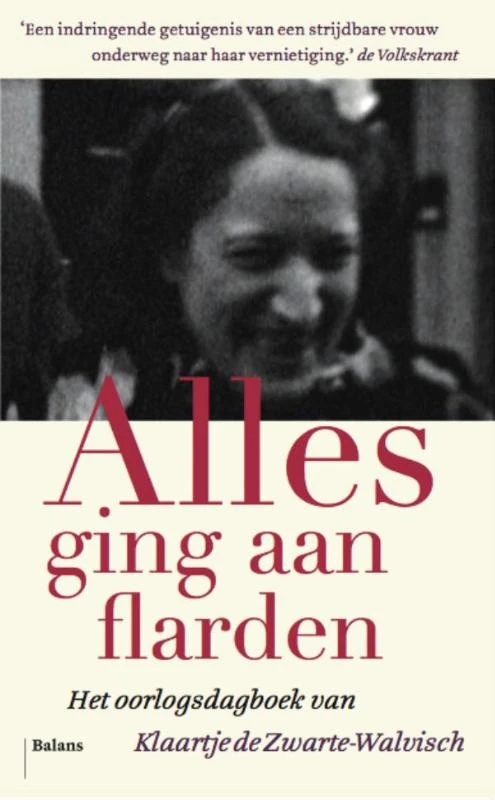 Alles ging aan flarden – Klaartje de Zwarte-Walvisch – boek cover