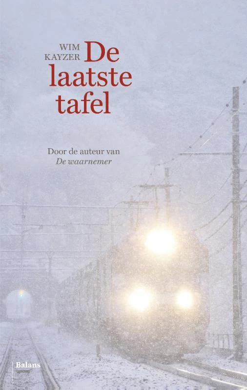 De laatste tafel – Wim Kayzer – boek cover