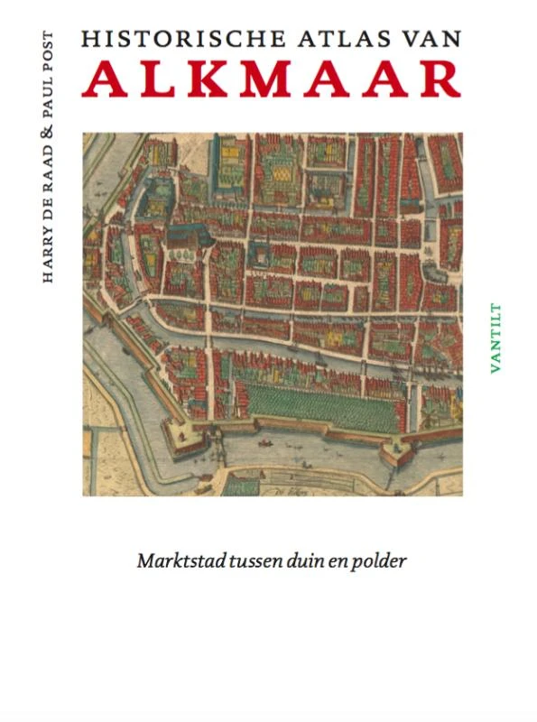 Historische atlas van Alkmaar – boek cover