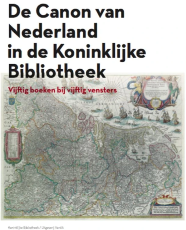 De canon van Nederland in de Koninklijke Bibliotheek – Jan J. Bos – boek cover