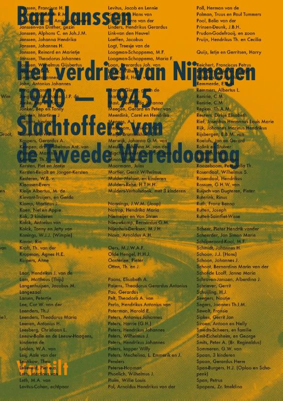 Het verdriet van Nijmegen 1940-1945 – Bart Janssen – boek cover