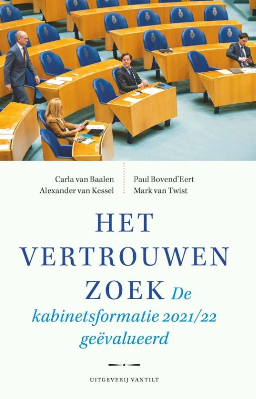 Het vertrouwen zoek – Carla van Baalen – boek cover