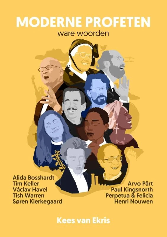 Moderne profeten: ware woorden ā Kees van Ekris ā boek cover