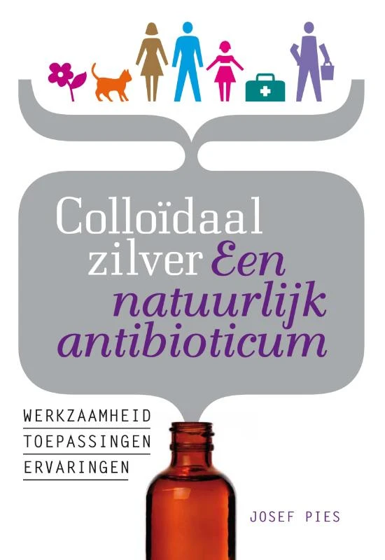 Colloïdaal zilver Een natuurlijk antibioticum – Josef Pies – boek cover