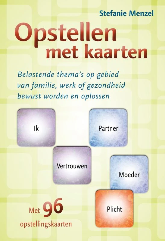 Opstellen met kaarten – Stefanie Menzel – boek cover