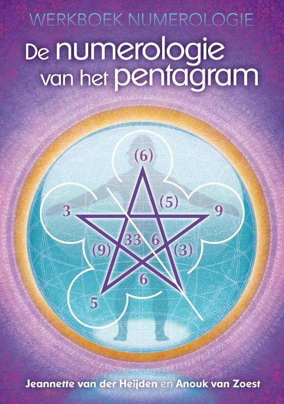 De numerologie van het pentagram – Jeannette van der Heijden – boek cover