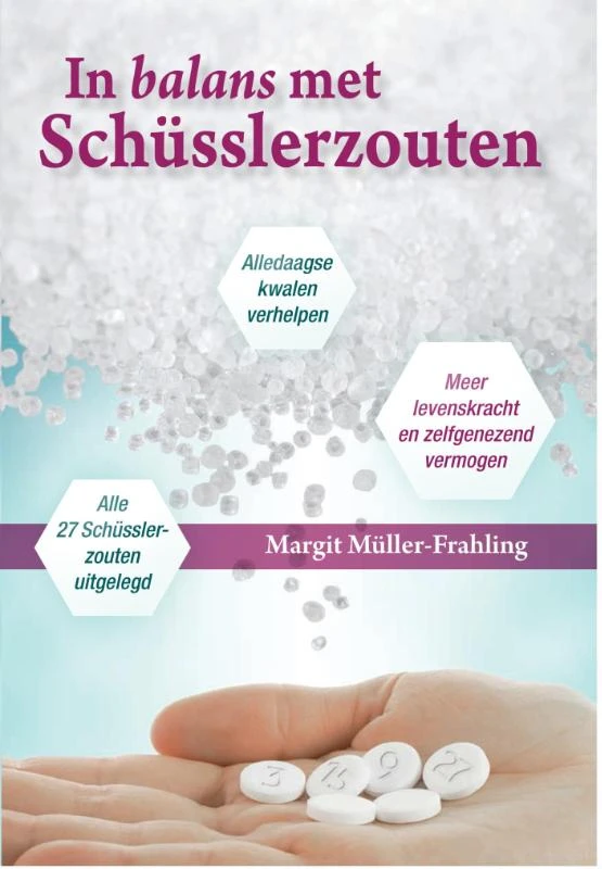 In balans met Schüsslerzouten – Margit Müller-Frahling – boek cover