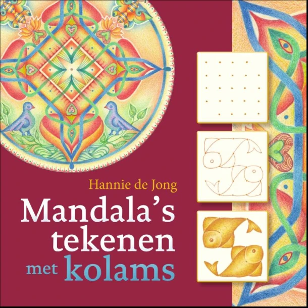 Mandala's tekenen met kolams – Hannie de Jong – boek cover