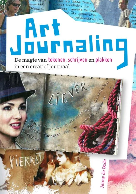Art journaling – Jenny de Bode – boek cover