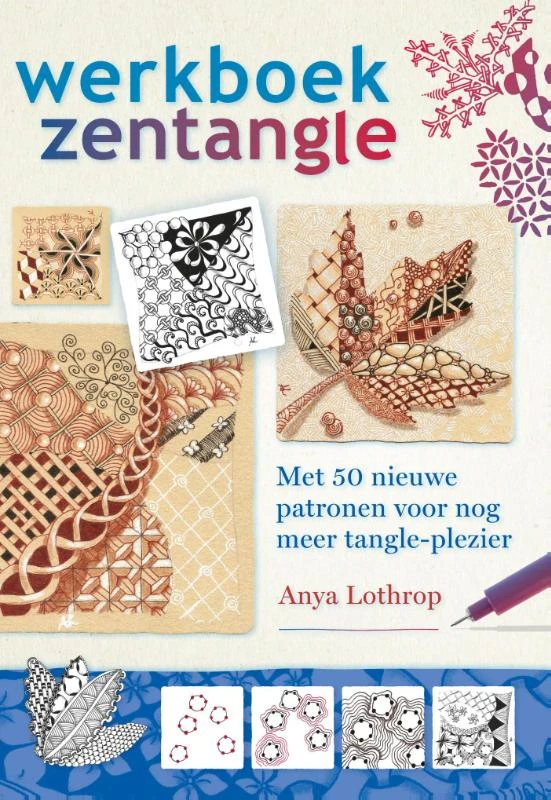Werkboek Zentangle – Anya Lothrop – boek cover