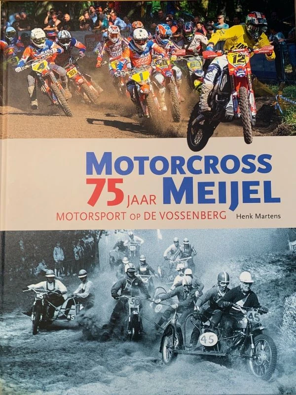 Motorcross Meijel 75 jaar – Henk Martens – boek cover