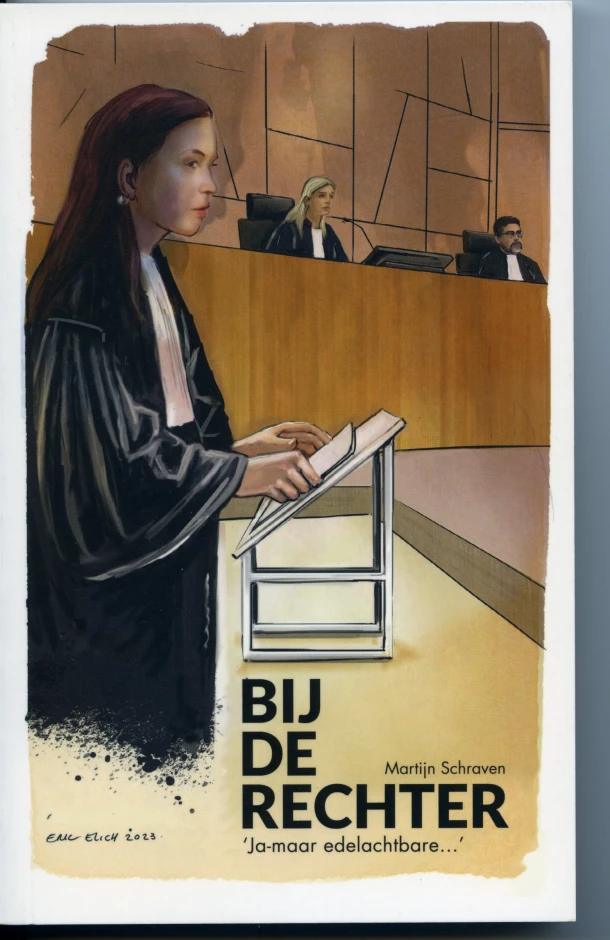 Bij de rechter – Martin Schraven – boek cover