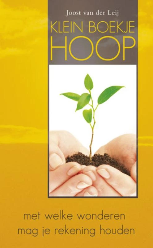 Klein boekje hoop – Joost van der Leij – boek cover