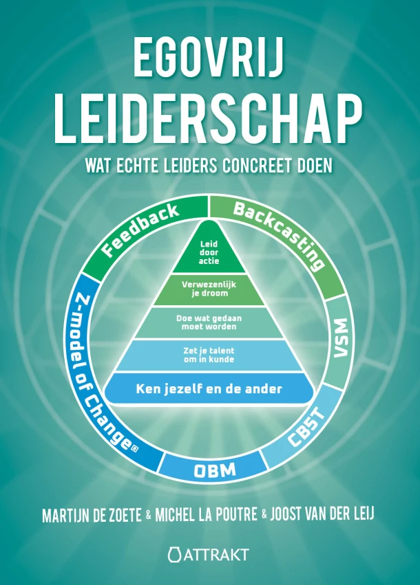 Egovrij Leiderschap – Martijn de Zoete – boek cover