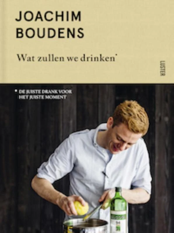 Wat zullen we drinken – Joachim Boudens – boek cover