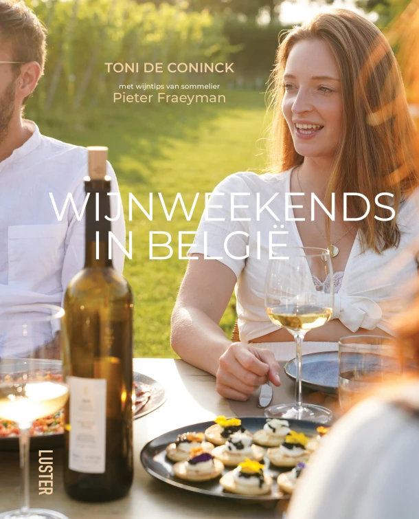 Wijnweekends in België – Toni De Coninck – boek cover