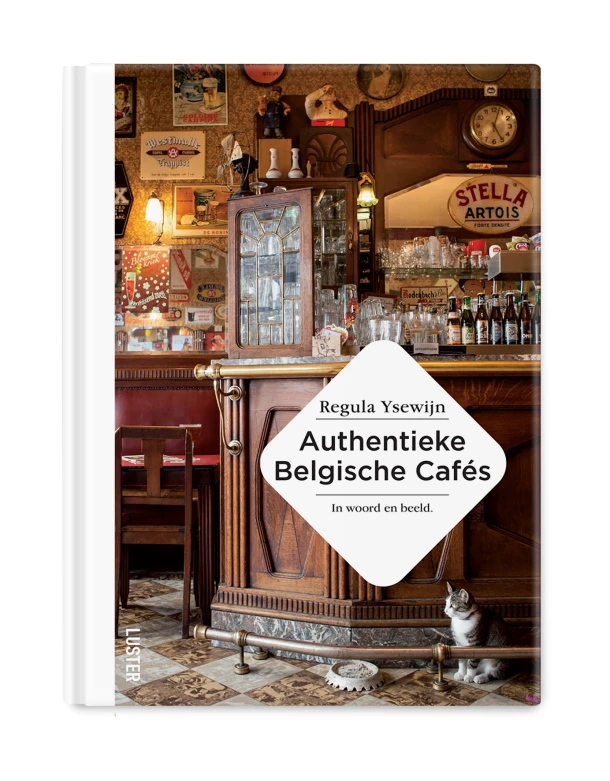 Authentieke Belgische cafés – Regula Ysewijn – boek cover
