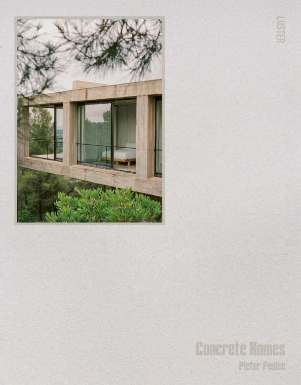 Concrete homes – Pieter Peulen – boek cover