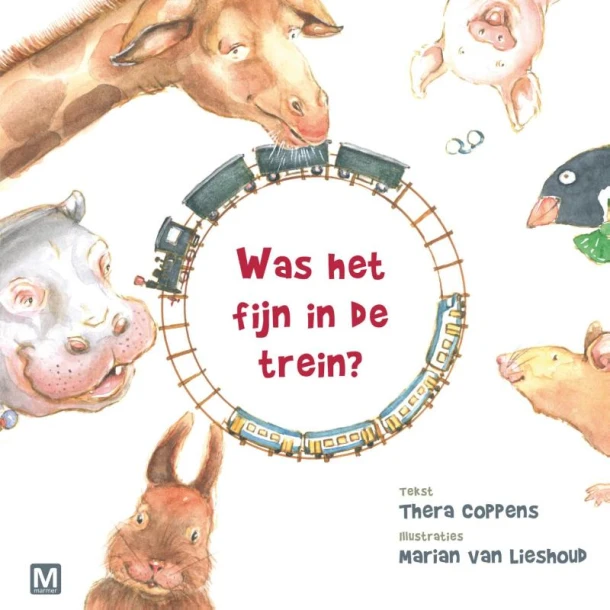 Was het fijn in de trein – Thera Coppens – boek cover