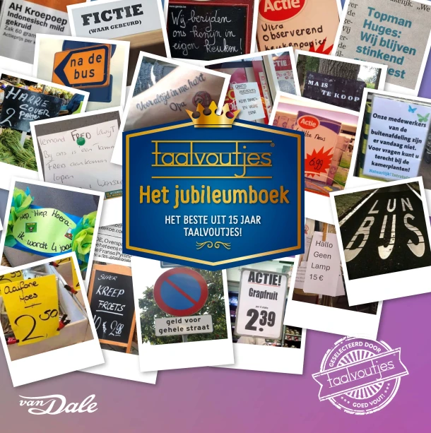 Taalvoutjes - Het jubileumboek – Vellah Bogle – boek cover