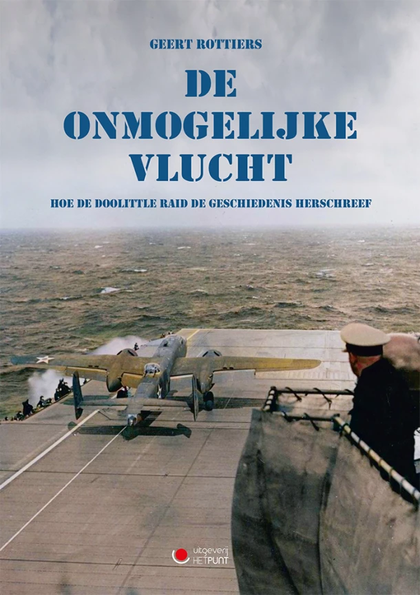 De onmogelijke vlucht – Geert Rottiers – boek cover