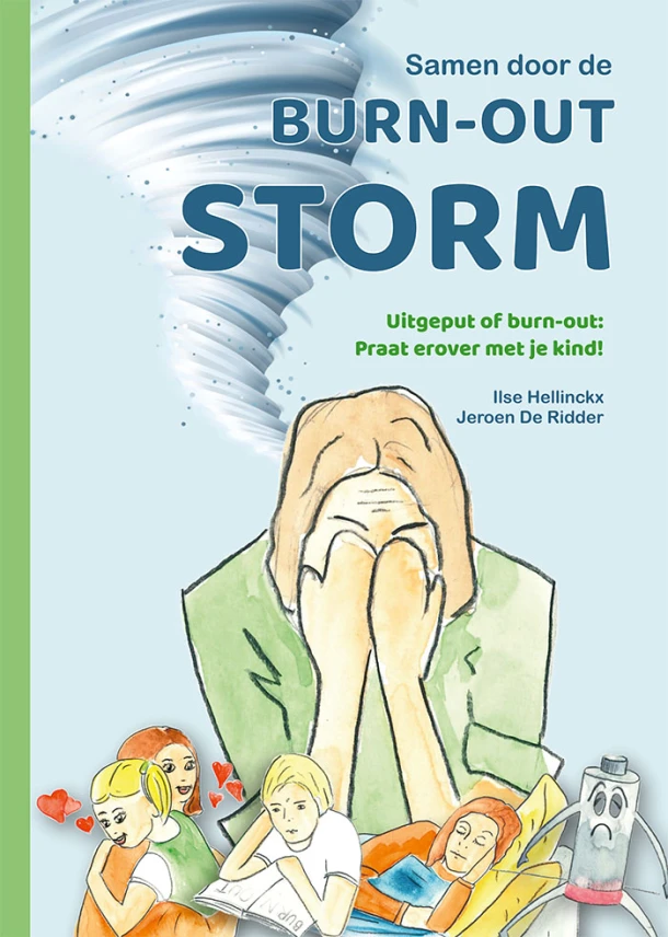 Samen door de burn-out storm – Ilse Hellinckx – boek cover