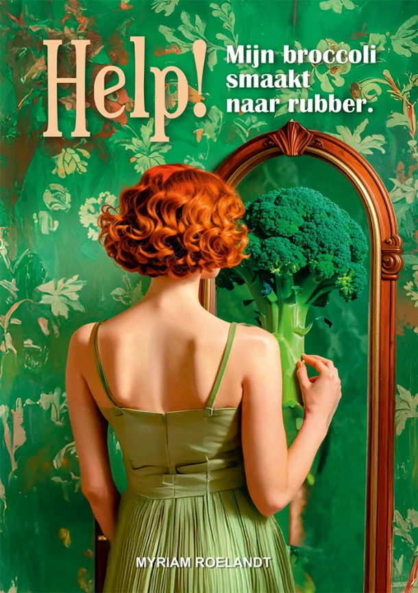 Help! Mijn brocolli smaakt naar rubber. – Myriam Roelandt – boek cover