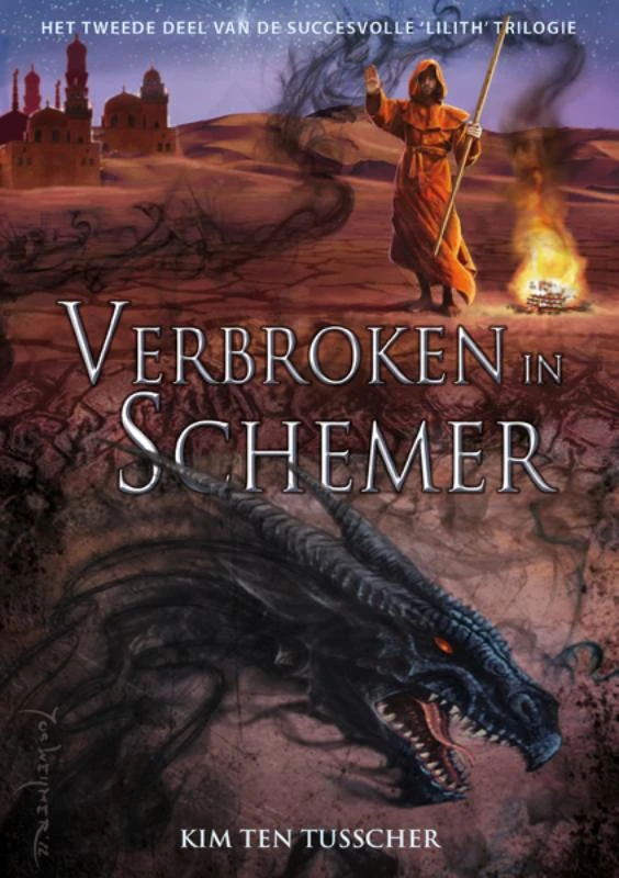 Verbroken in schemer – Kim ten Tusscher – boek cover