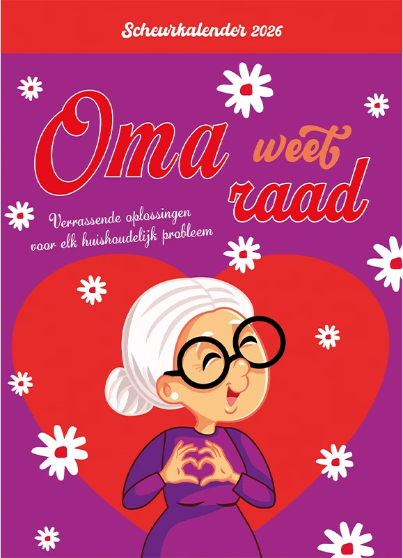 Scheurkalender 2026 Oma weet raad – boek cover