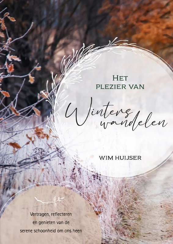 Het plezier van winters wandelen – Wim Huijser – boek cover