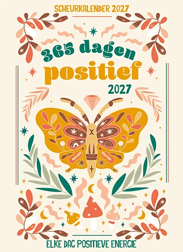 Scheurkalender 2027 365 dagen positief – boek cover