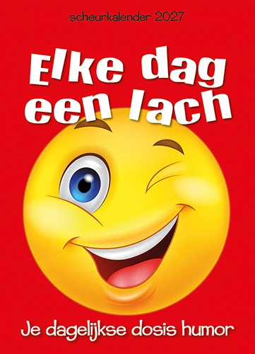 Scheurkalender 2027 Elke dag een lach – boek cover